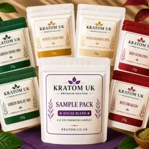 Kratom UK sample pack ivory collection